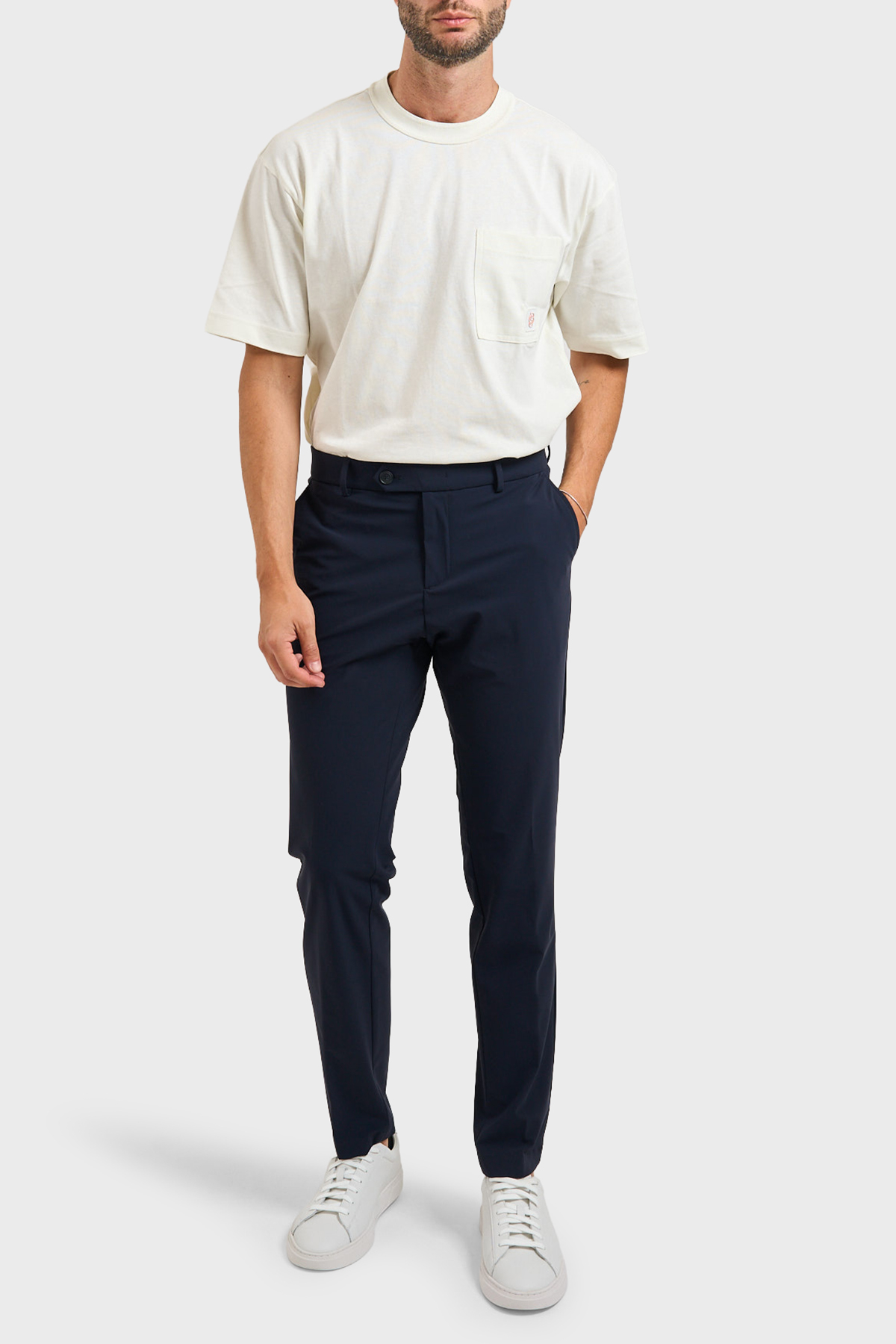 Boss Slim Fit Normal Bel Düz Paça Erkek Pantolon 50545802 404 LACİVERT