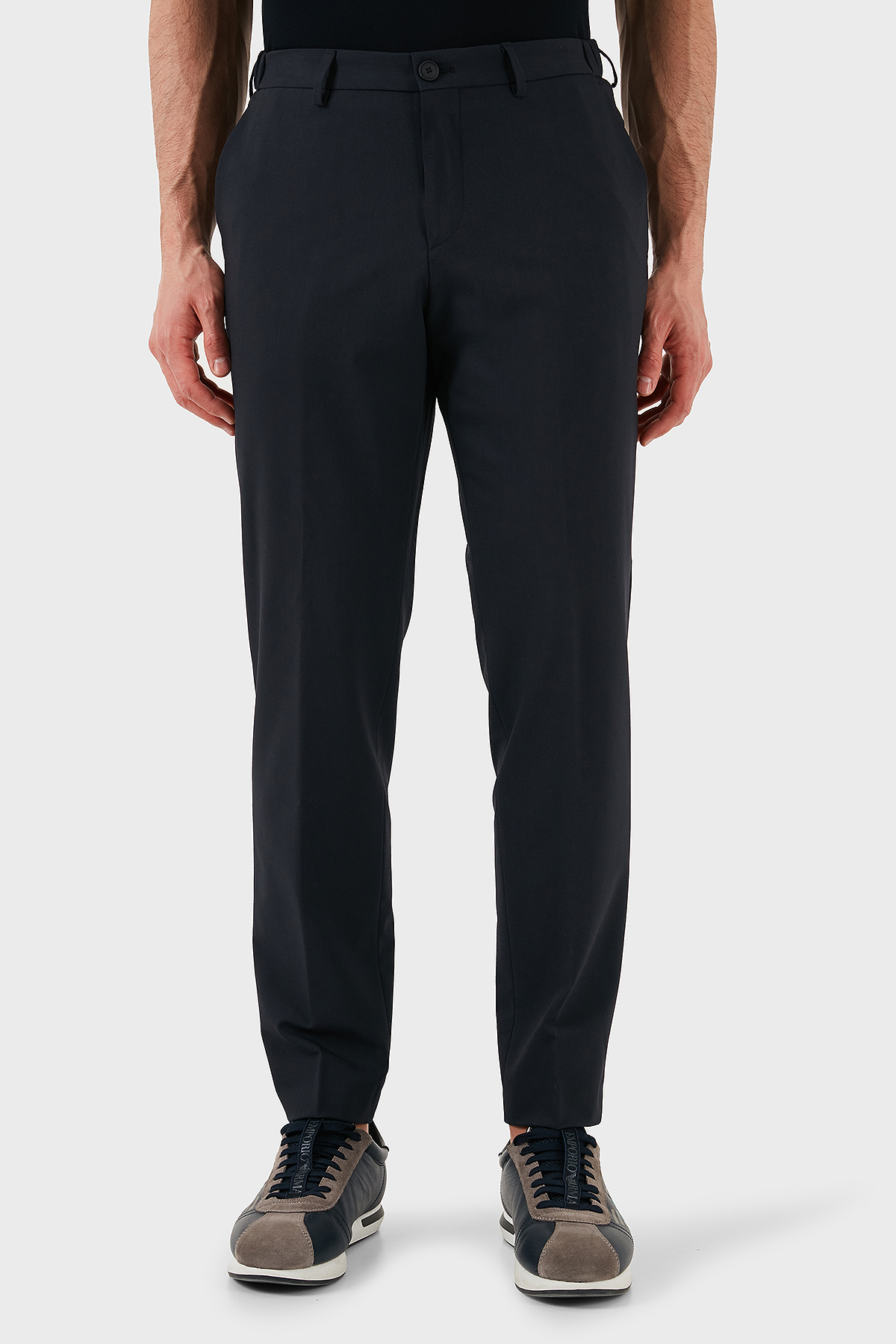Boss Slim Fit Normal Bel Düz Paça Kumaş Erkek Pantolon 50535040 404 LACİVERT
