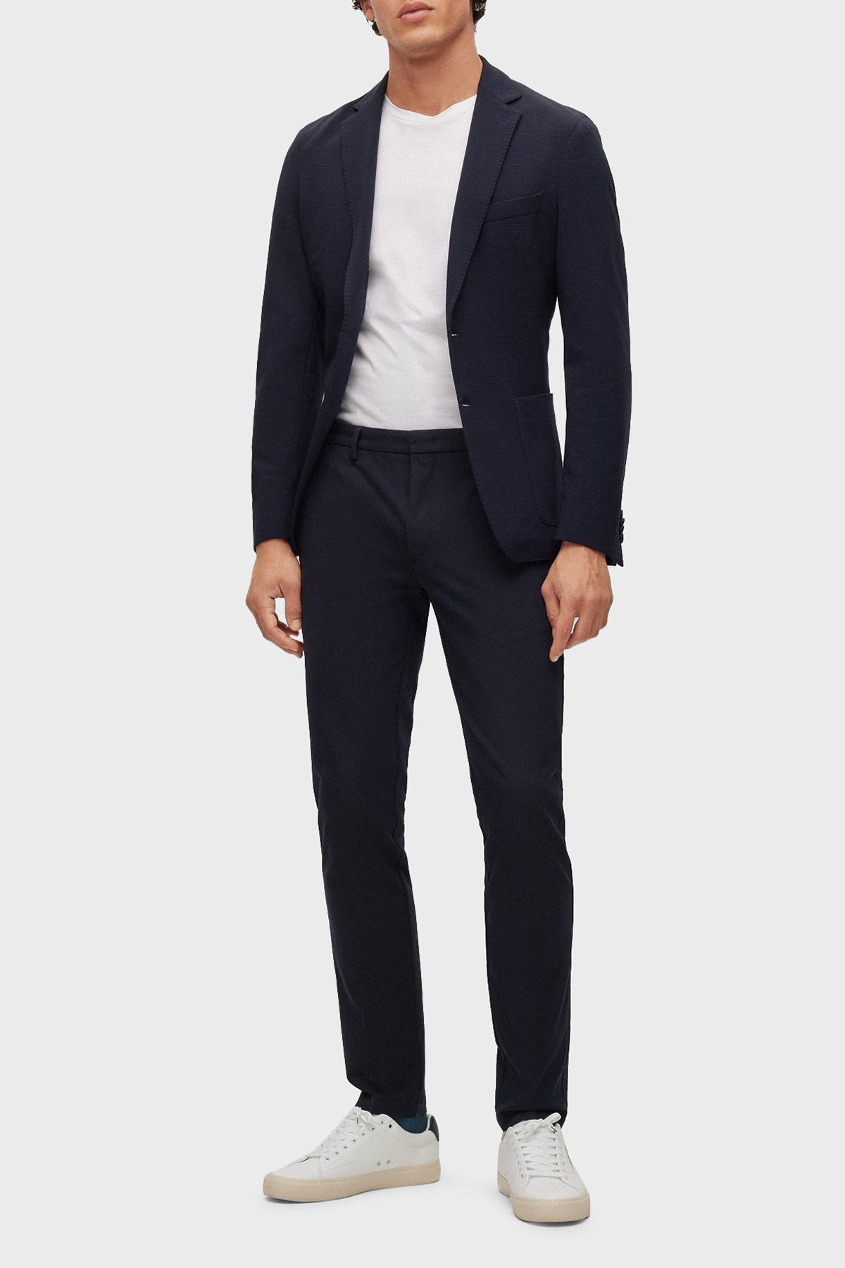 Boss Kaito1_T Streç Pamuklu Normal Bel Slim Fit Erkek Pantolon 50487754 404 LACİVERT