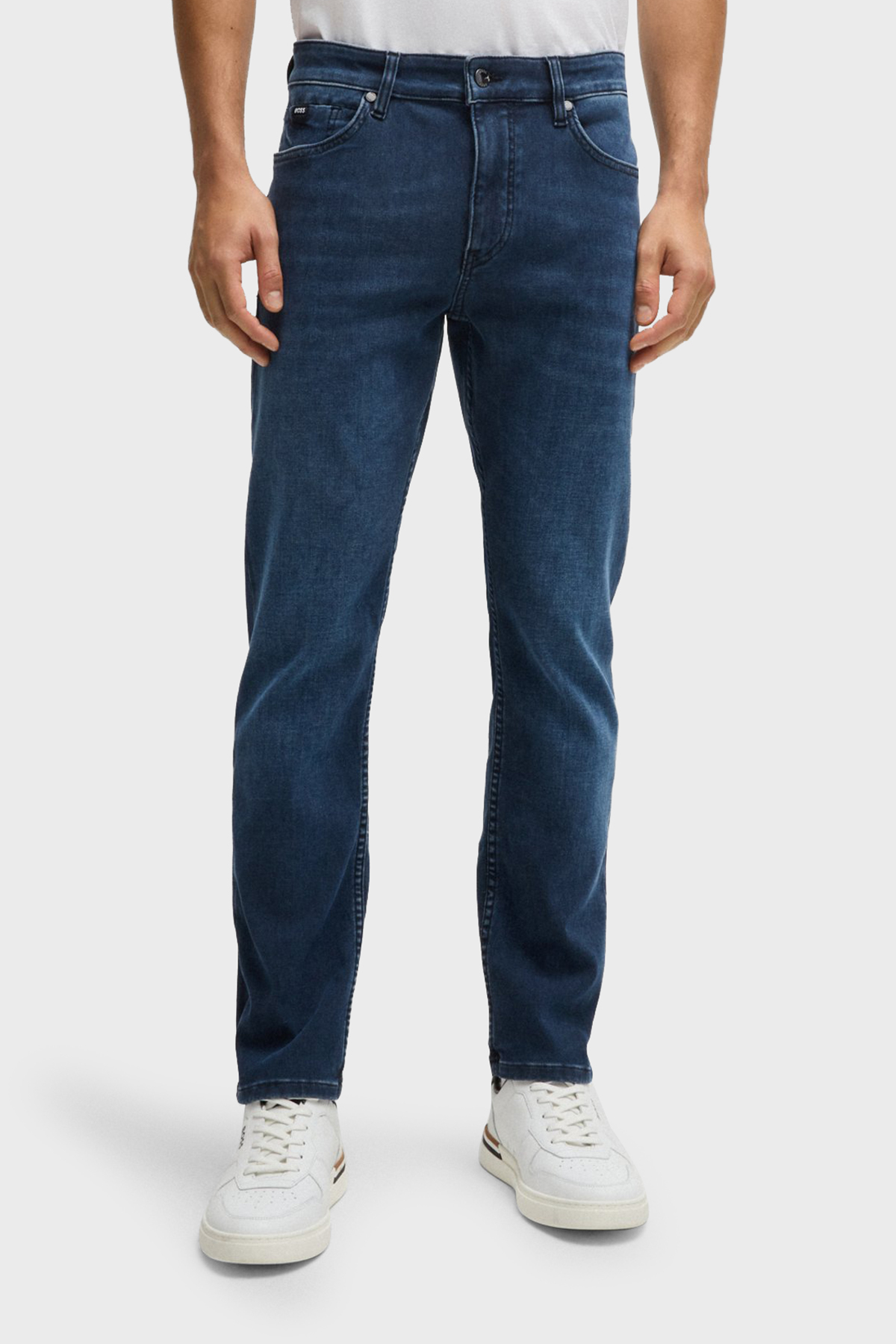 Boss Streç Pamuklu Slim Fit Jeans Erkek Kot Pantolon 50527044 411 LACİVERT