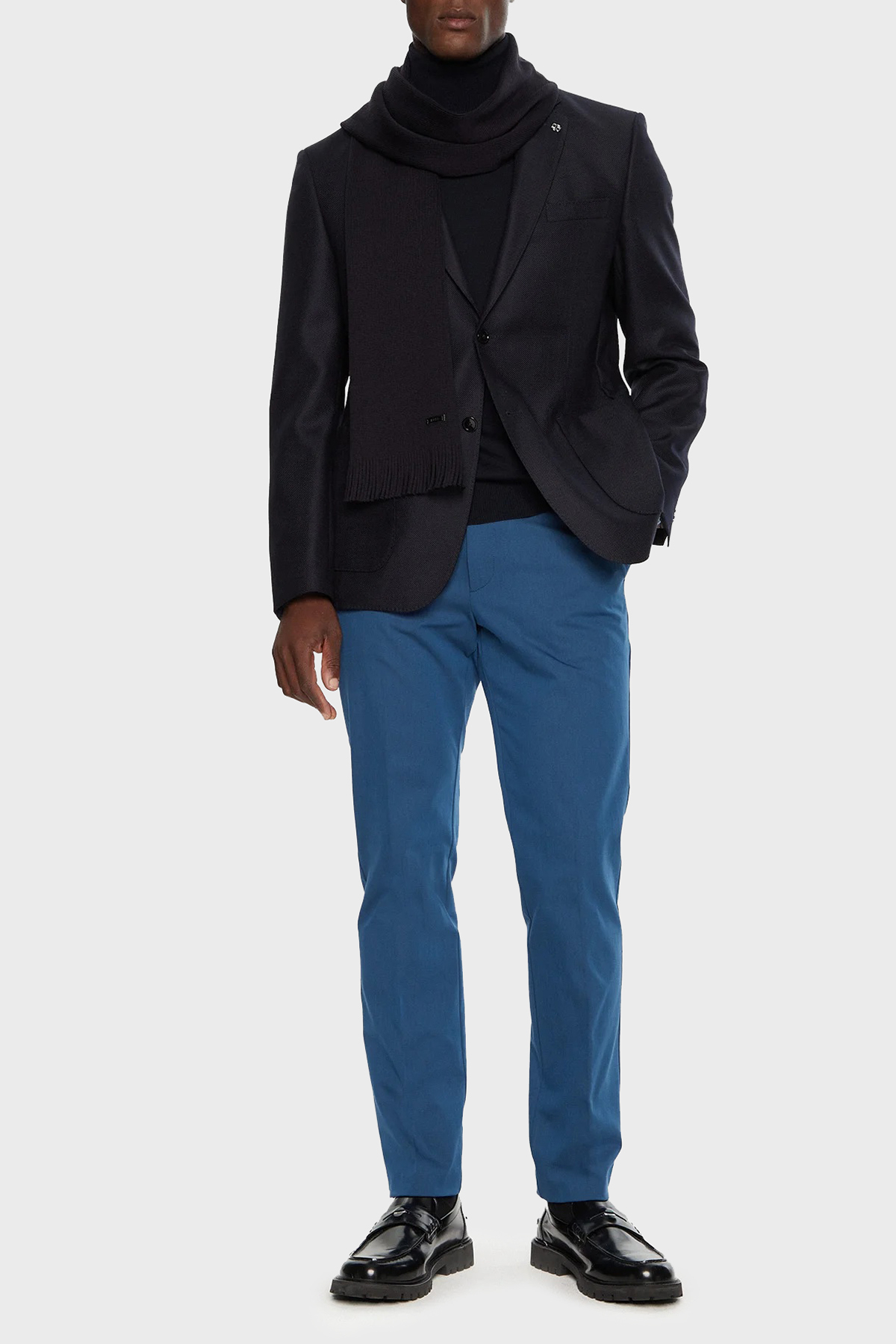 Boss Streç Pamuklu Slim Fit Normal Bel Düz Paça Erkek Pantolon 50487754 425 LACİVERT