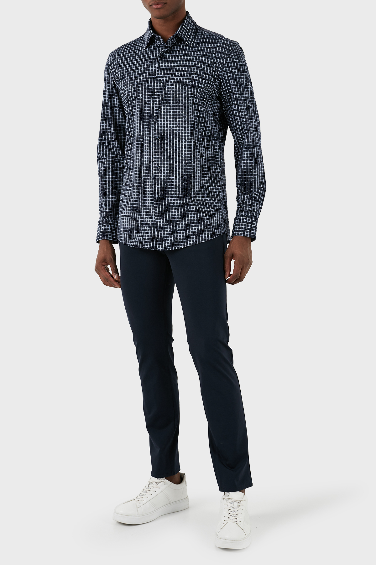 Boss Streç Slim Fit Düz Paça Erkek Pantolon 50505439 404 LACİVERT