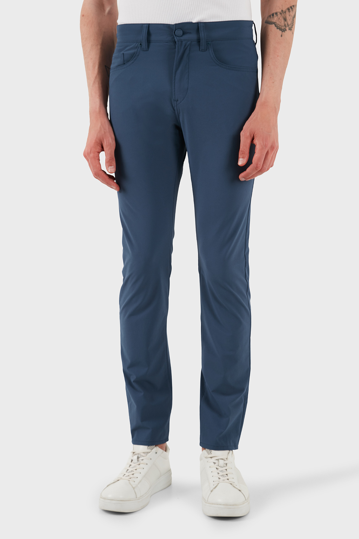 Boss Streç Slim Fit Normal Bel Düz Paça Erkek Pantolon 50530863 425 LACİVERT