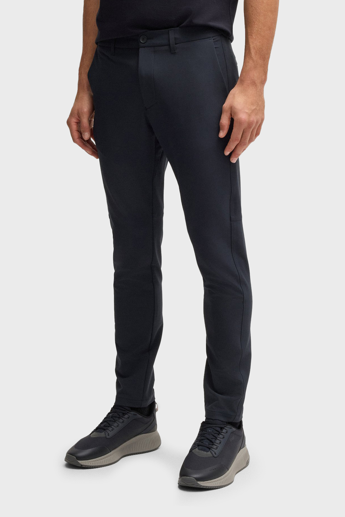 Boss Su İtici Esnek Kumaş Slim Fit Dar Paça Erkek Pantolon 50534303 402 LACİVERT