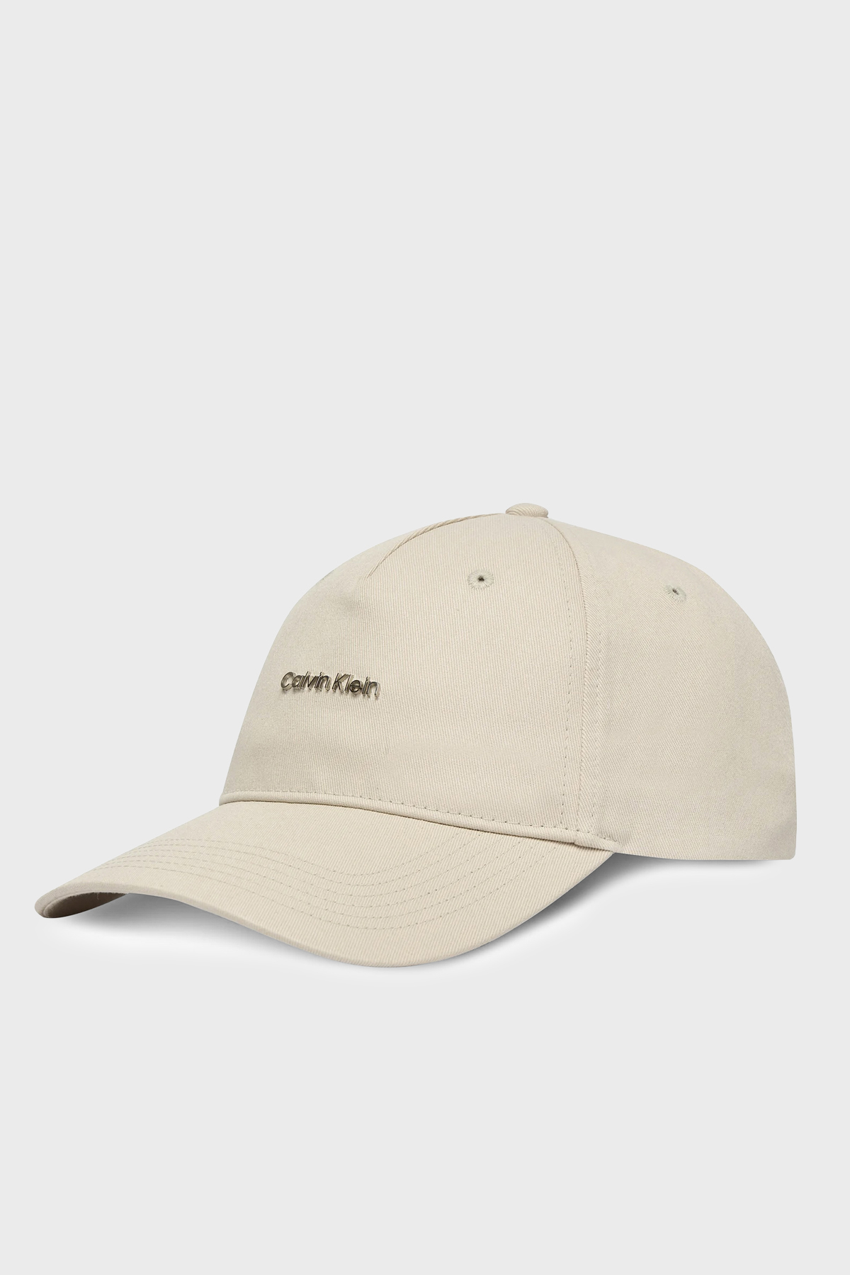 Calvin Klein % 100 Pamuk Logolu  LV04D5080GACE Erkek Şapka LV04D5080G ACE TAŞ
