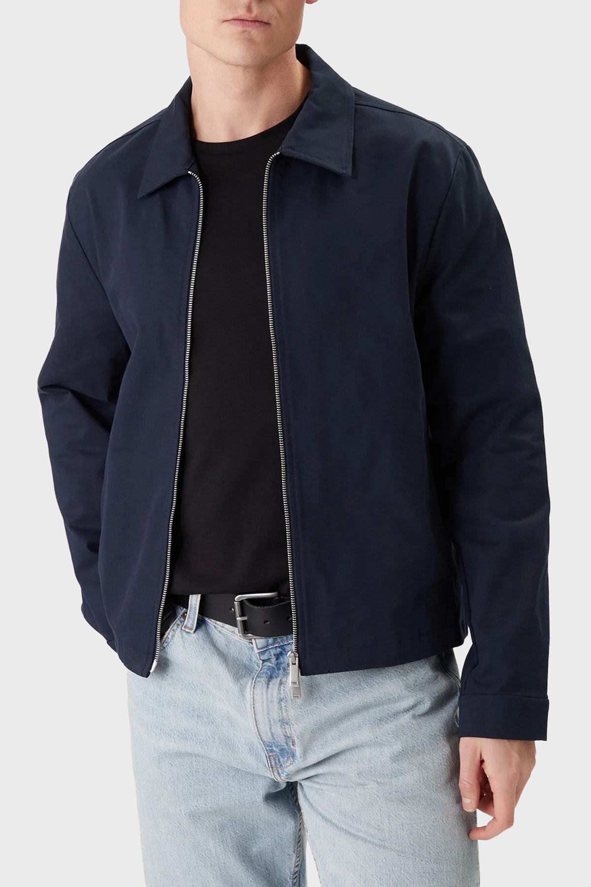 Calvin Klein % 100 Pamuk Regular Fit Klasik Yaka  LV04LE419GCEF Erkek Ceket LV04LE419G CEF LACİVERT