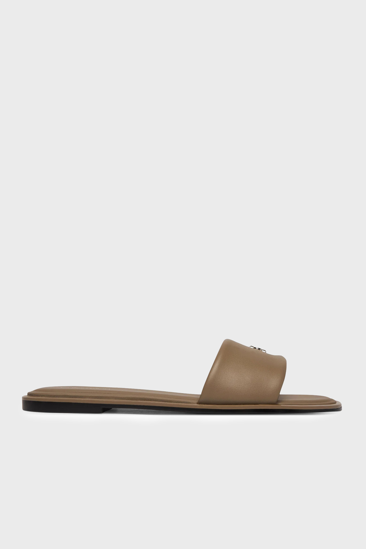Calvin Klein Deri Logolu  HW0HW02925PBO Kadın Terlik HW0HW02925 PBO ANTRASİT