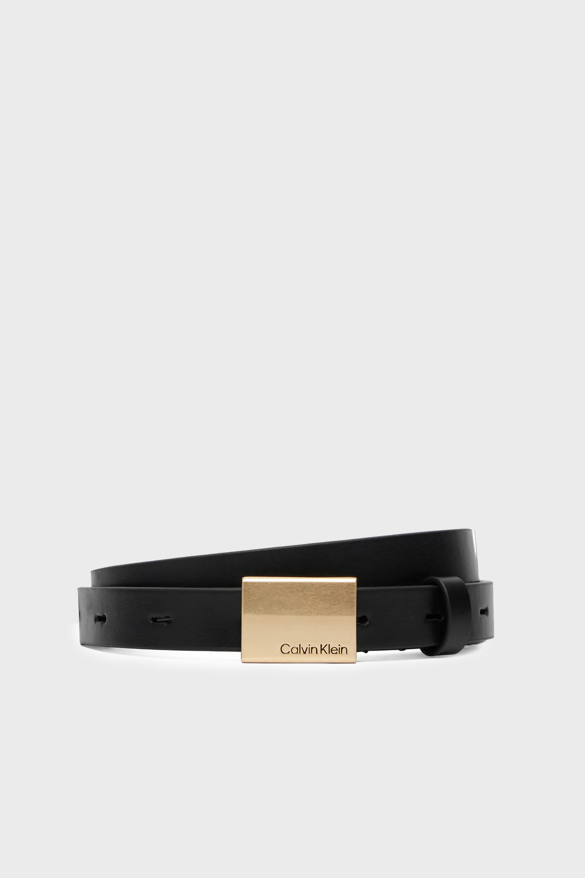 Calvin Klein Deri Tokalı  LV04F7089GYIQ Kadın Kemer LV04F7089G YIQ SİYAH