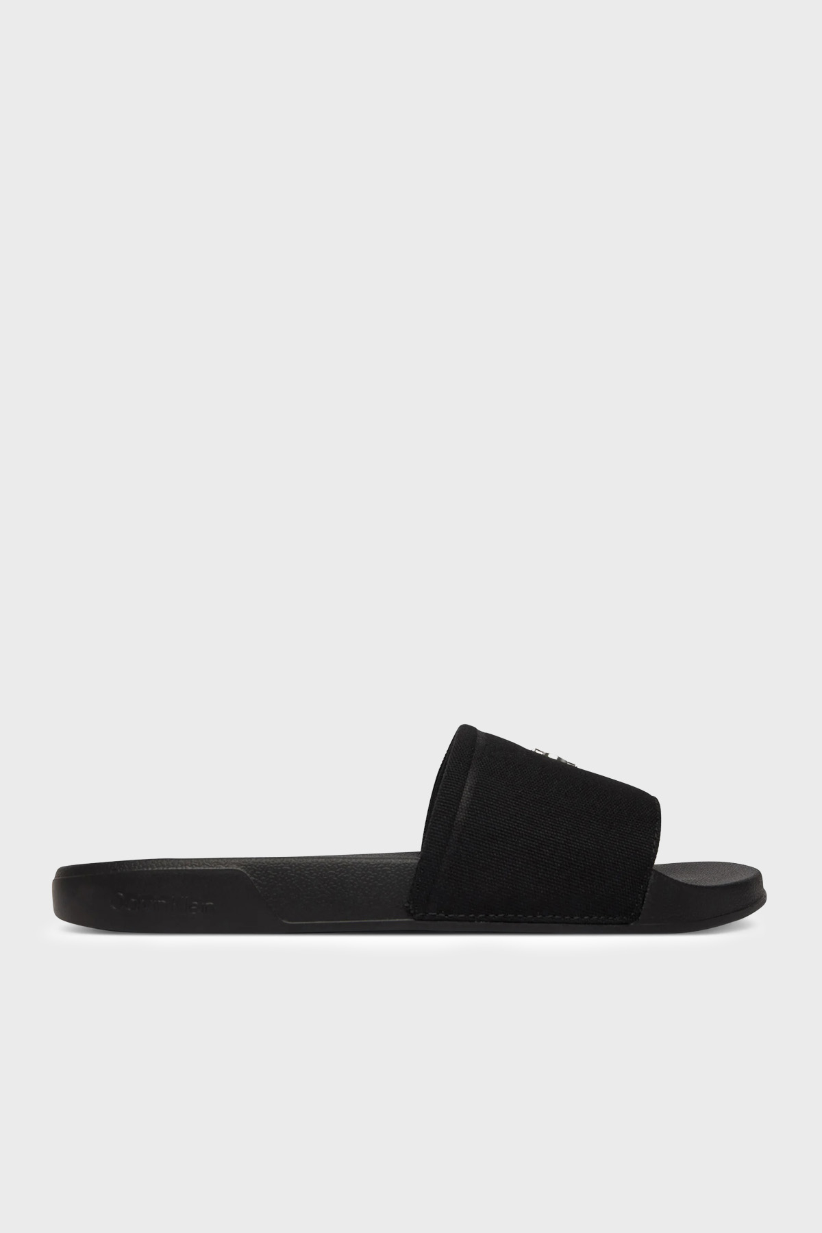 Calvin Klein Kanvas Logolu  HW0HW029600GJ Kadın Terlik HW0HW02960 0GJ SİYAH