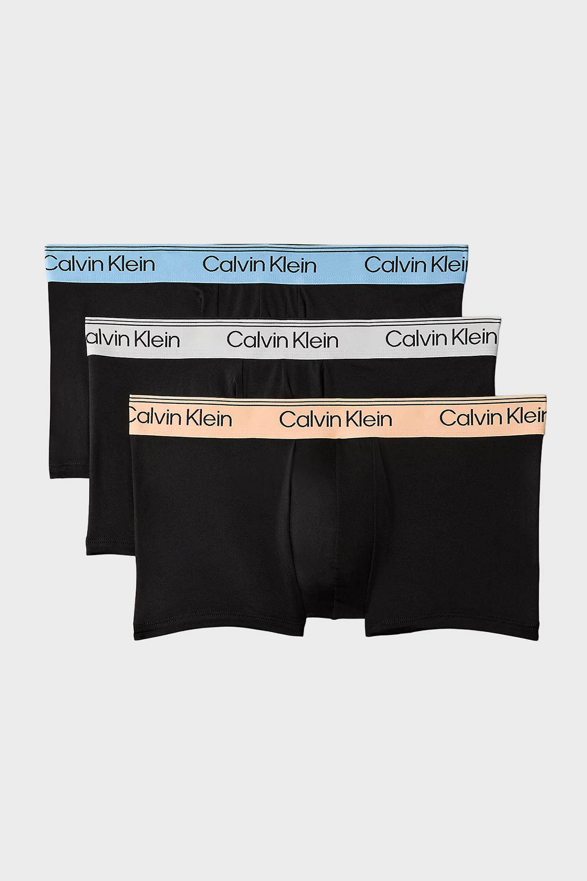 Calvin Klein Logolu 3 Pack  LV00NB44093ZZ Erkek Boxer LV00NB4409 3ZZ SİYAH