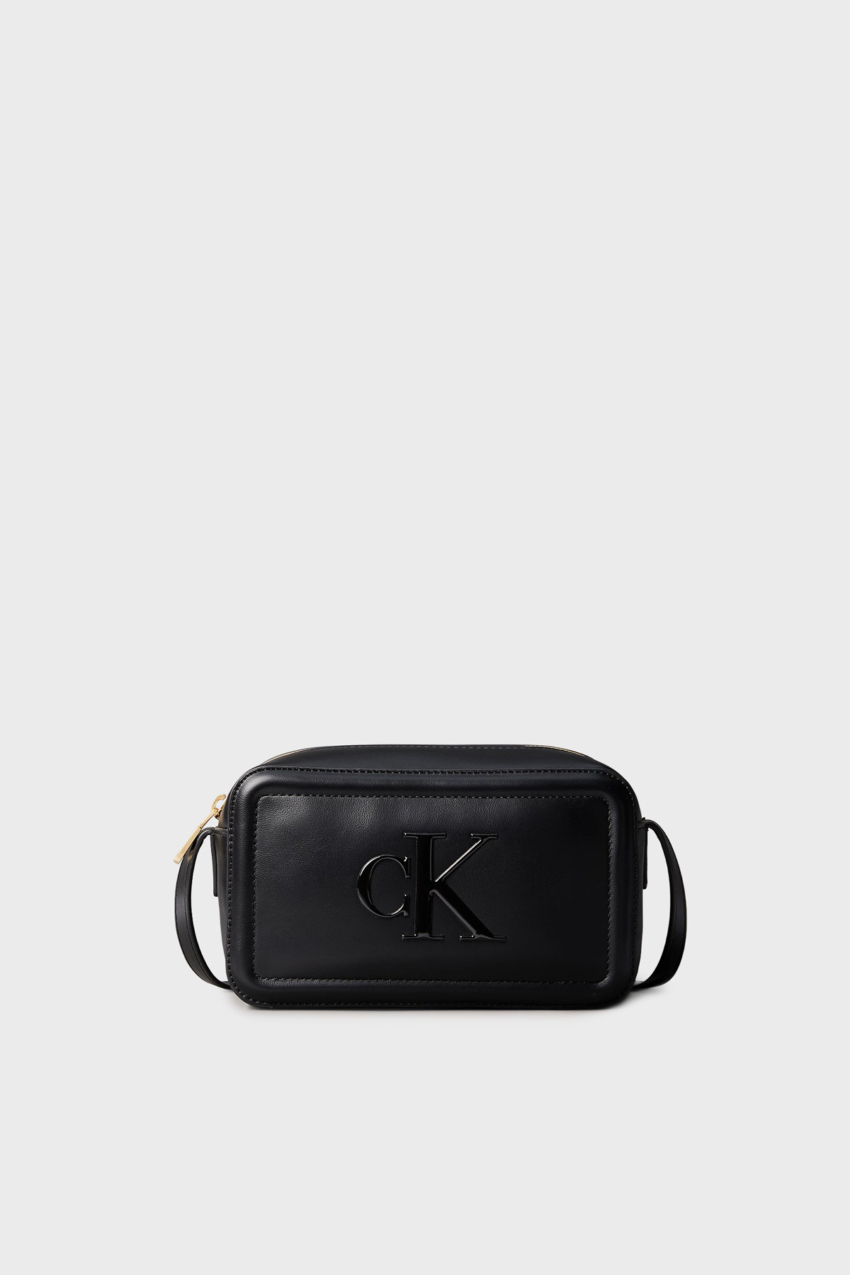 Calvin Klein Logolu Ayarlanabilir Askılı  LV04F3220GUB1 Kadın Çanta LV04F3220G UB1 SİYAH