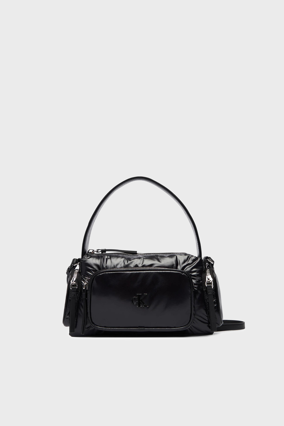 Calvin Klein Logolu Ayarlanabilir Askılı  LV04F3405GUB1 Kadın Çanta LV04F3405G UB1 SİYAH