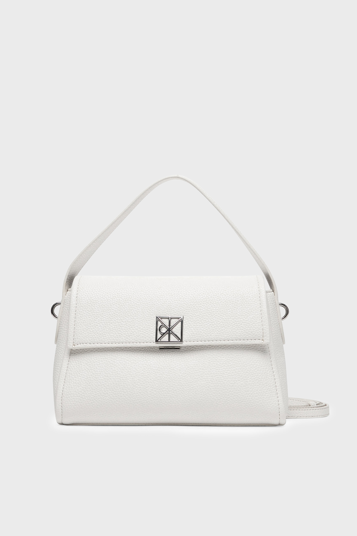 Calvin Klein Logolu Çıkarılabilir Askılı  LV04F3425G4LX Kadın Çanta LV04F3425G 4LX BEYAZ