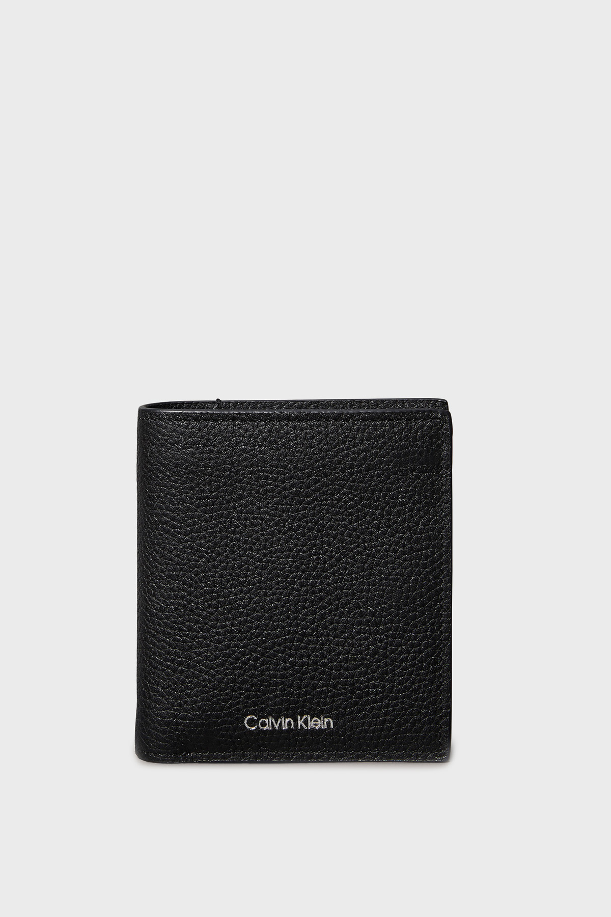 Calvin Klein Logolu Deri Kartlık LV04D1063GUB1 Erkek Cüzdan LV04D1063G UB1 SİYAH
