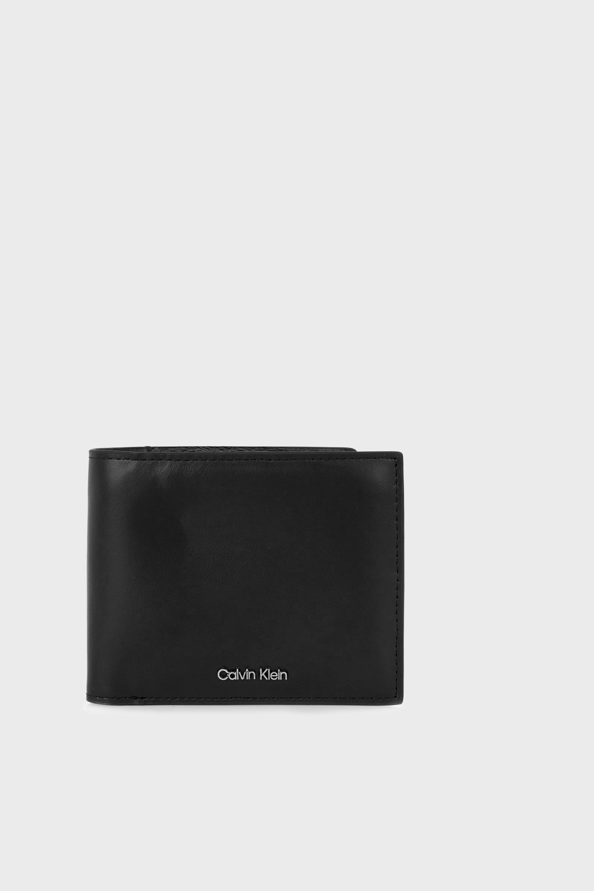 Calvin Klein Logolu Deri  LV04D1164GUB1 Erkek Cüzdan LV04D1164G UB1 SİYAH