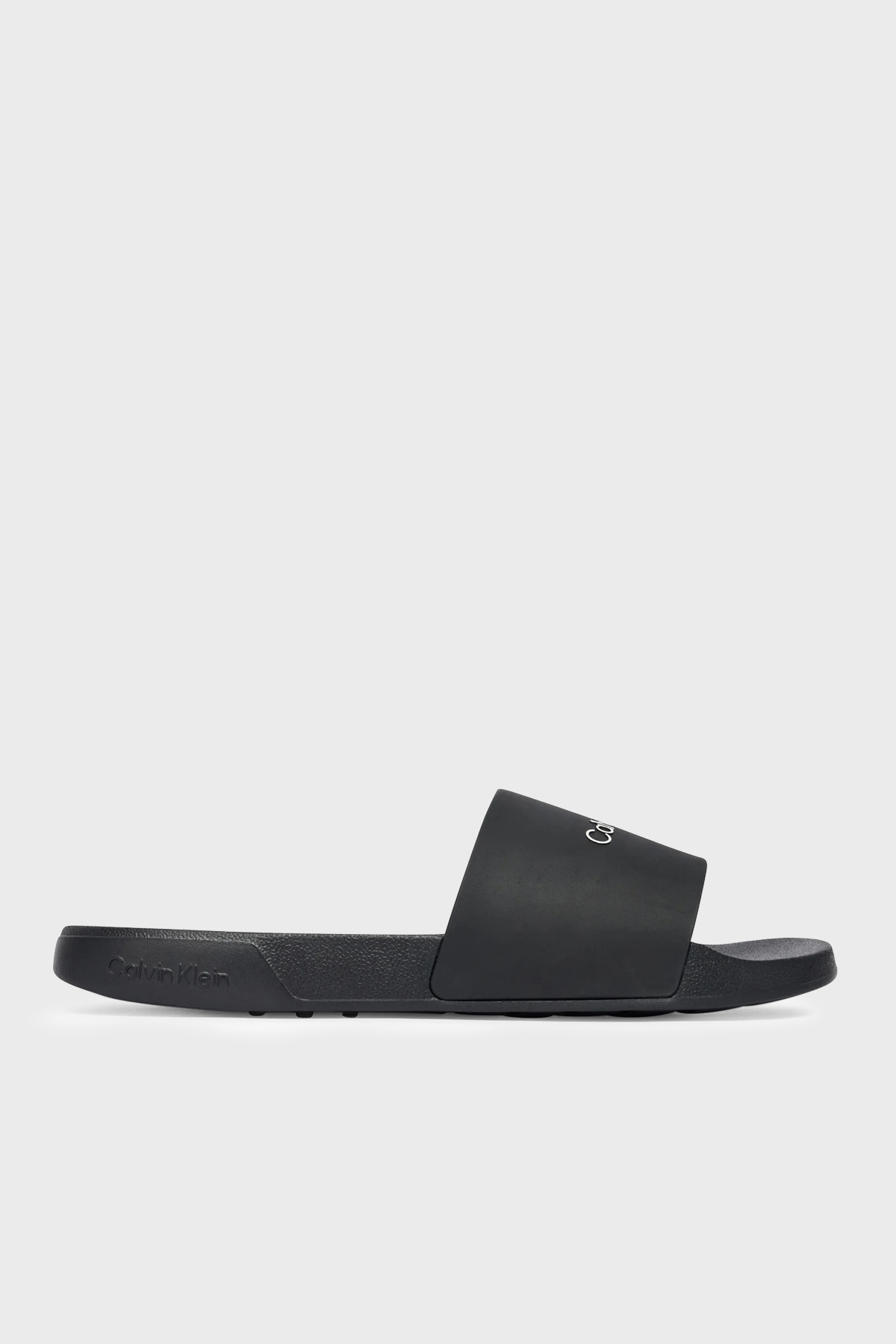 Calvin Klein Logolu  HM0HM021070GJ Erkek Terlik HM0HM02107 0GJ SİYAH
