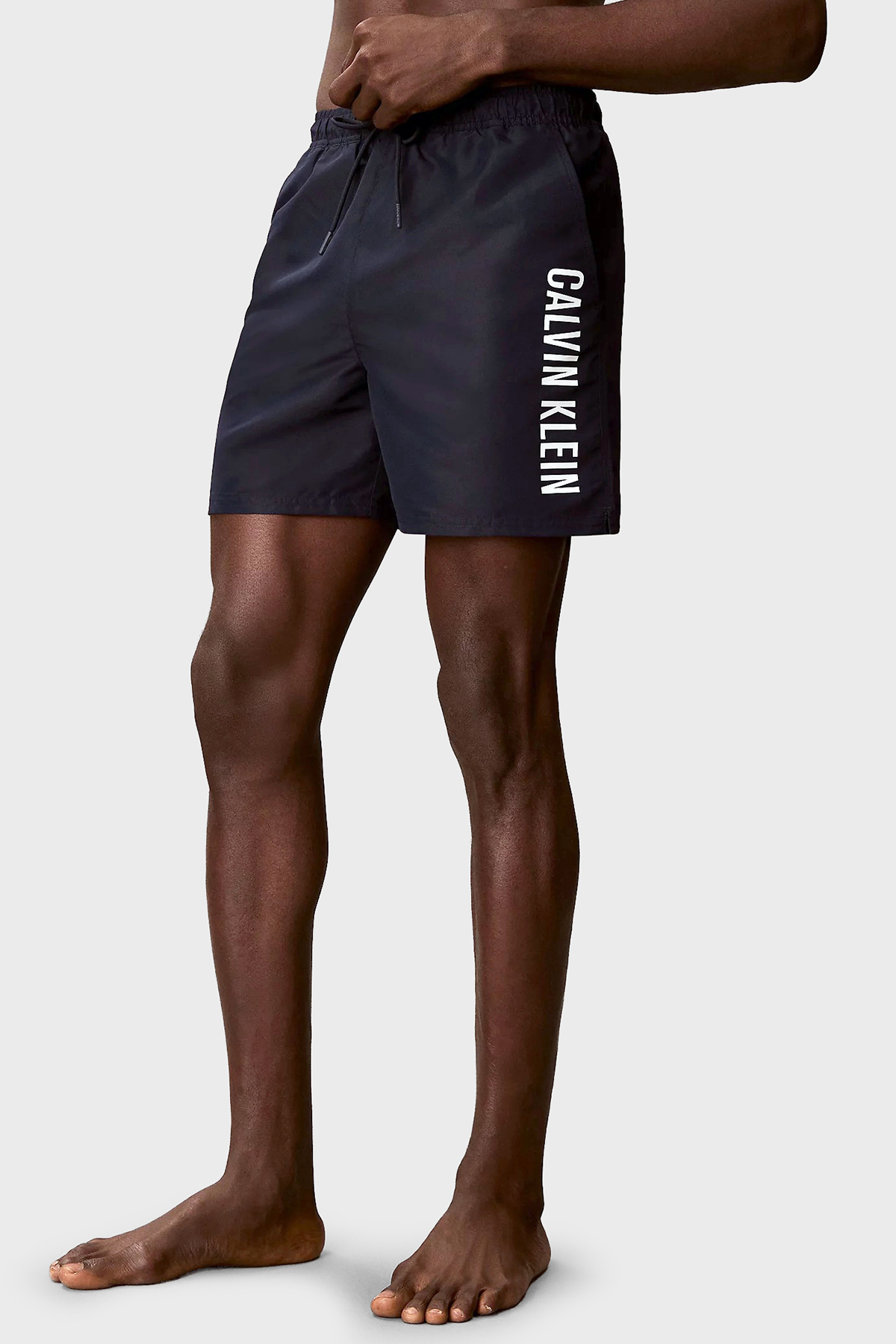 Calvin Klein Logolu  LV00N610470PP Erkek Mayo Short LV00N61047 0PP LACİVERT