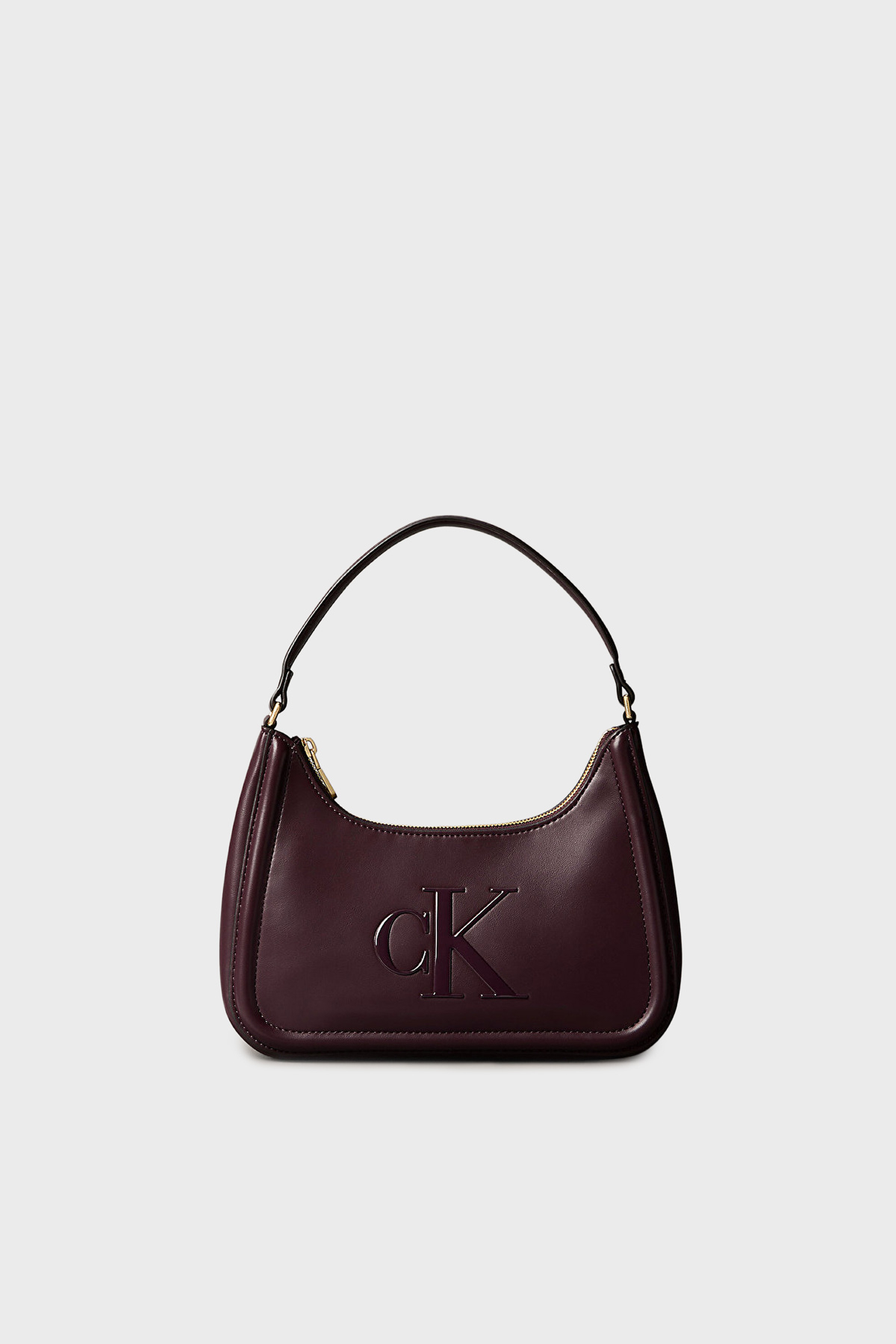 Calvin Klein Logolu Omuz Askılı  LV04F3230GZ1K Kadın Çanta LV04F3230G Z1K BORDO