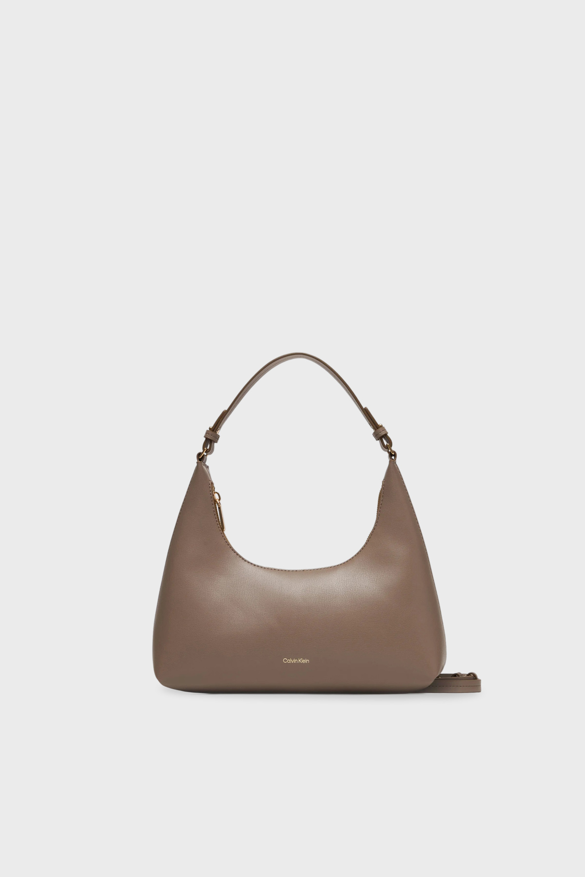 Calvin Klein Logolu Omuz Askılı  LV04F3272GVFU Kadın Çanta LV04F3272G VFU TOPRAK