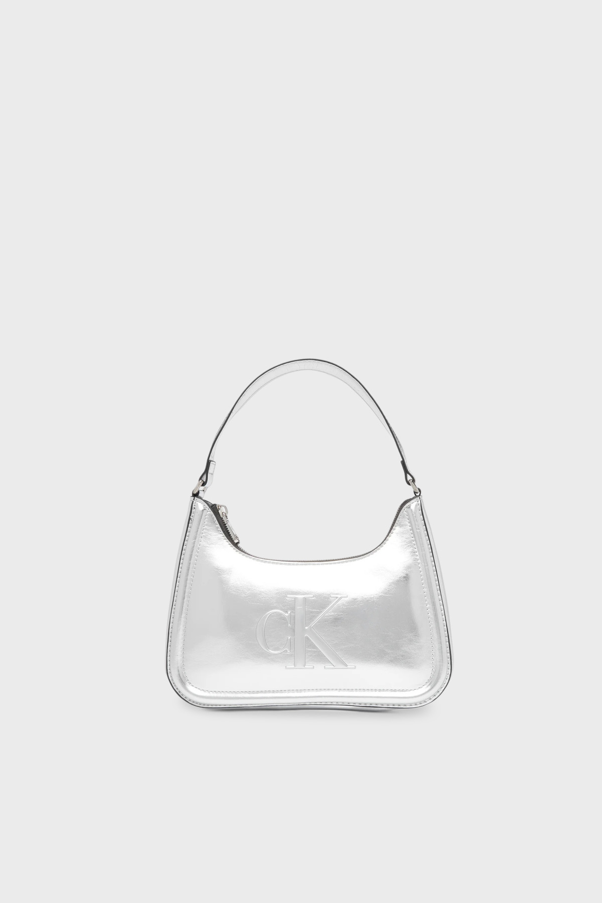 Calvin Klein Logolu Omuz Askılı  LV04F3332G3JH Kadın Çanta LV04F3332G 3JH GÜMÜŞ