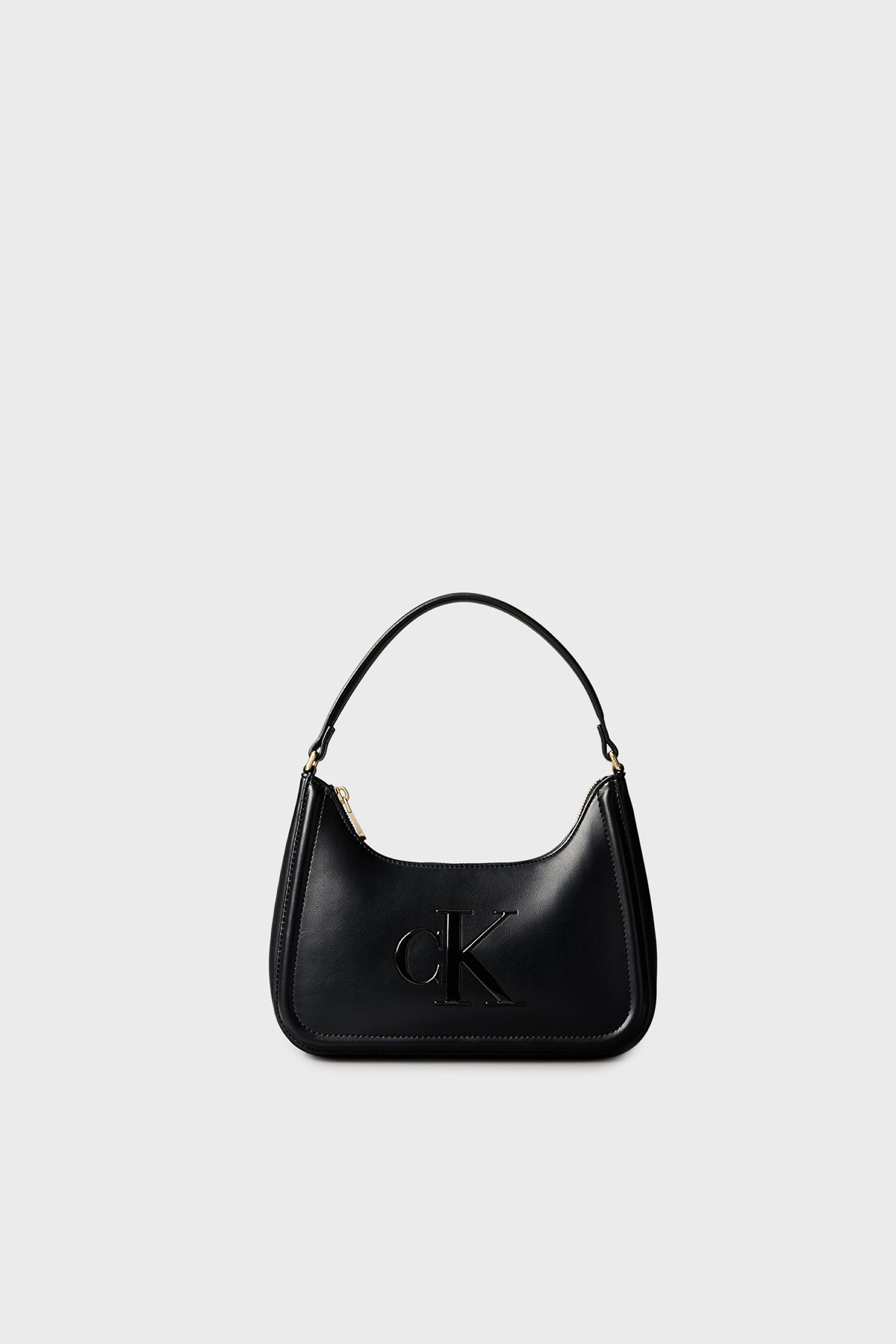 Calvin Klein Logolu Omuz Askılı  LV04F3332GUB1 Kadın Çanta LV04F3332G UB1 SİYAH