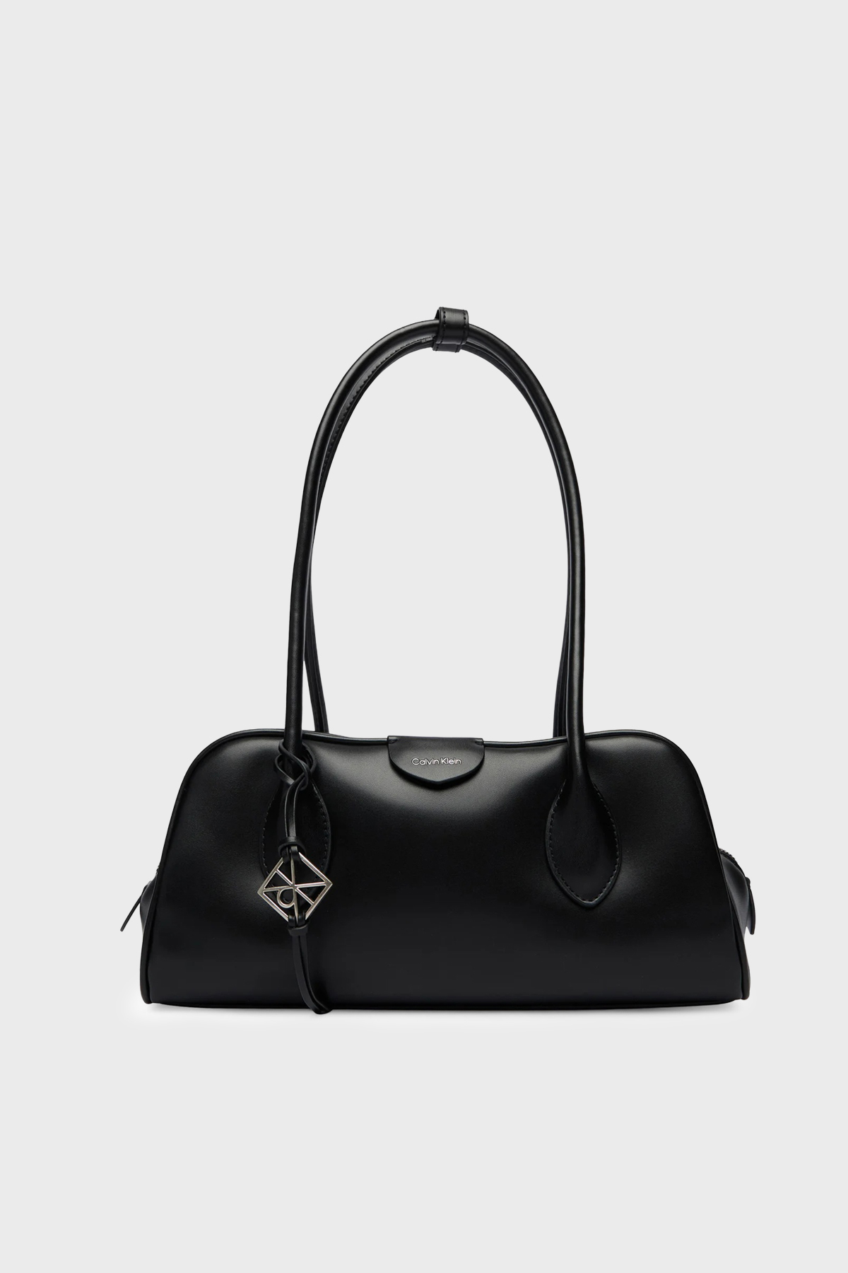 Calvin Klein Logolu Sabit Askılı  LV04F3369GUB1 Kadın Çanta LV04F3369G UB1 SİYAH