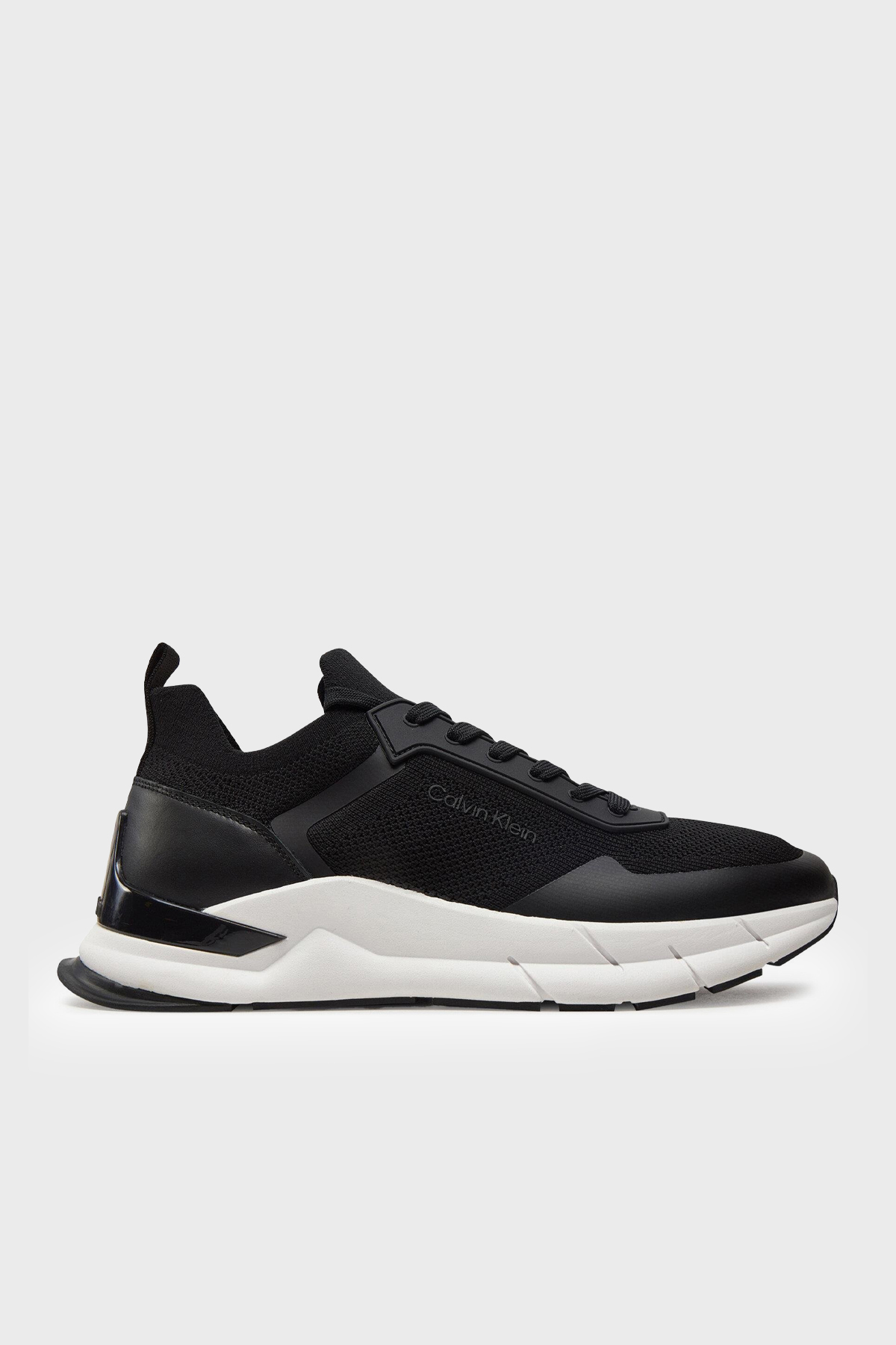 Calvin Klein Logolu Sneaker  HM0HM00918BEH Erkek Ayakkabı HM0HM00918 BEH SİYAH