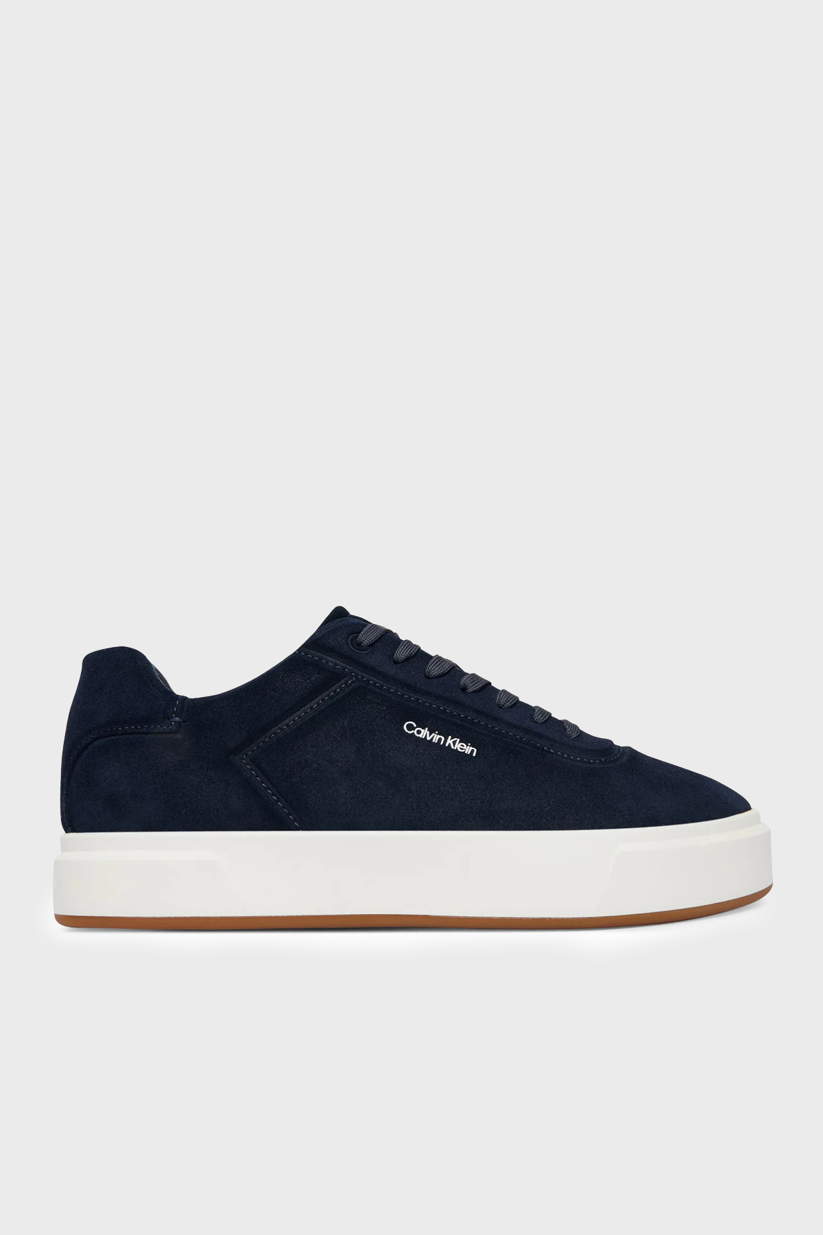 Calvin Klein Logolu Sneaker  HM0HM021310YB Erkek Ayakkabı HM0HM02131 0YB LACİVERT