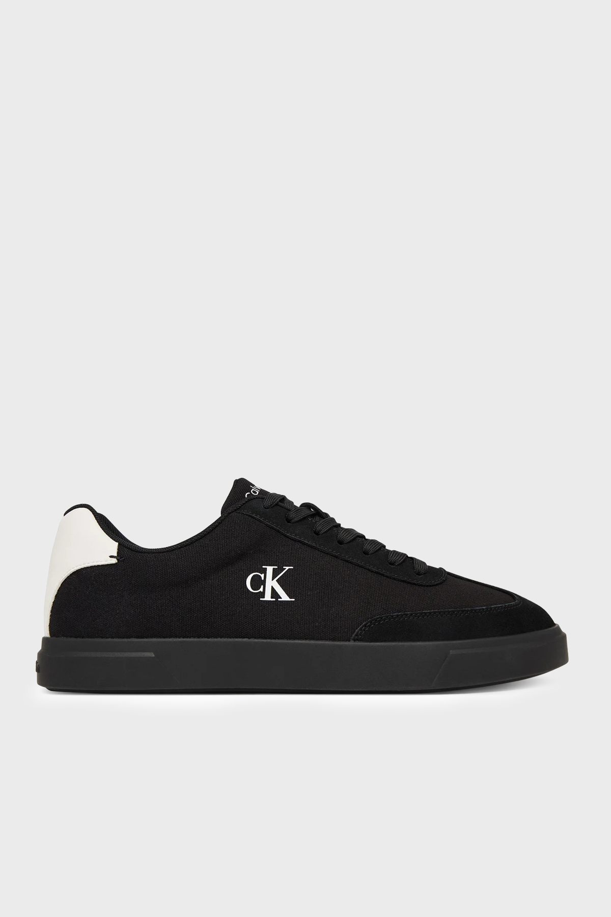 Calvin Klein Logolu Sneaker  HM0HM022360GM Erkek Ayakkabı HM0HM02236 0GM SİYAH
