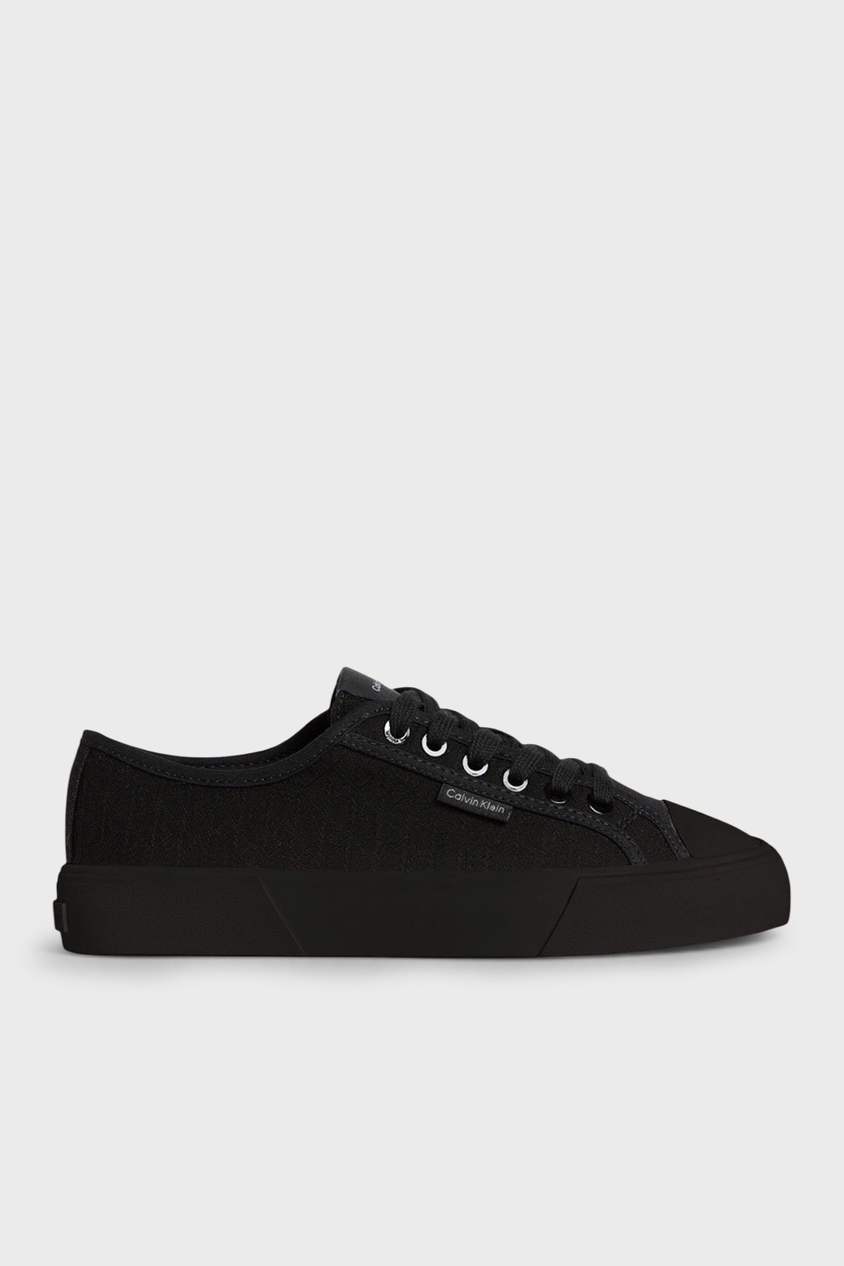Calvin Klein Logolu Sneaker  HW0HW03142 Kadın Ayakkabı HW0HW03142 0GJ SİYAH