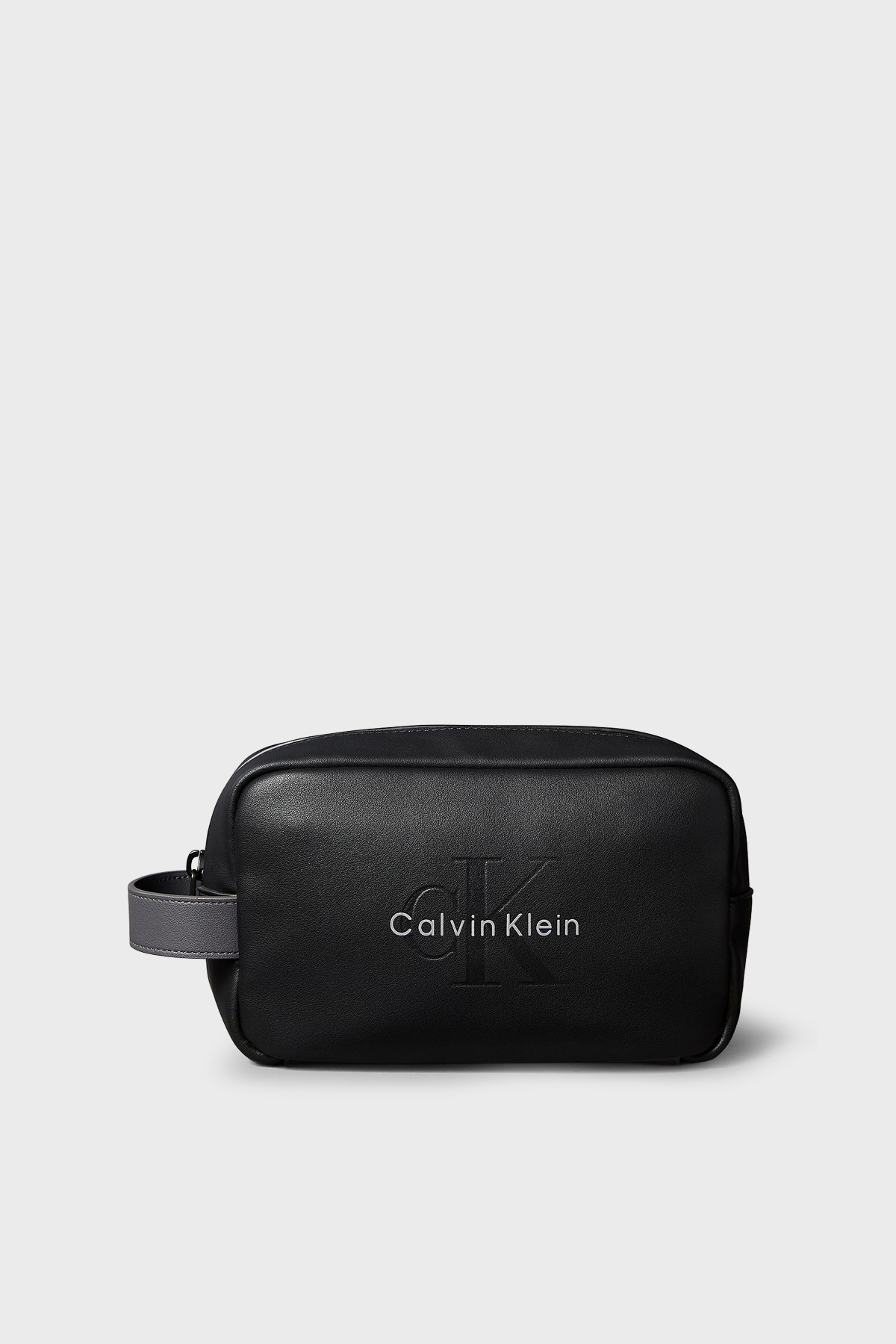 Calvin Klein Logolu Tek Saplı  LV04D1238GUB1 Erkek Çanta LV04D1238G UB1 SİYAH