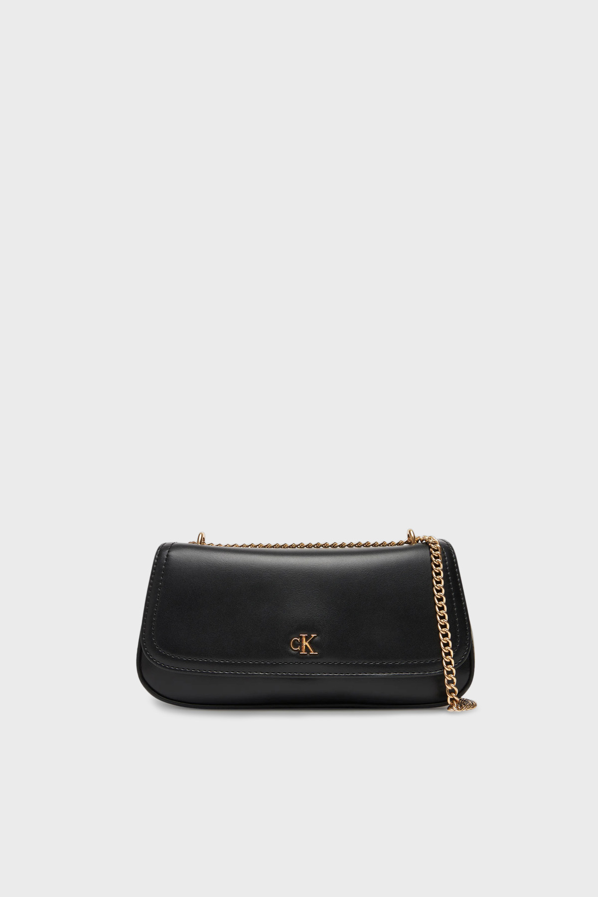 Calvin Klein Logolu Zincir Askılı  LV04F3172GYIH Kadın Çanta LV04F3172G YIH SİYAH