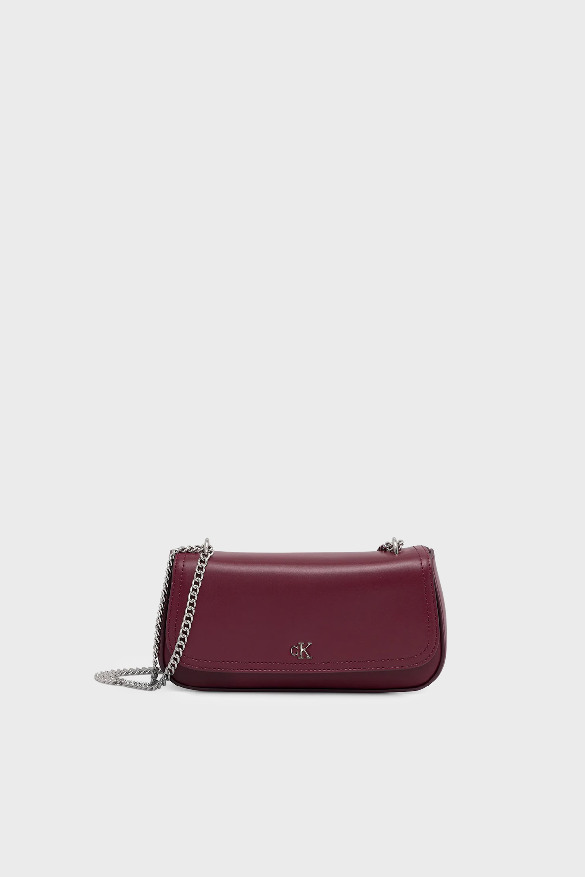 Calvin Klein Logolu Zincir Askılı  LV04F3172GZ1K Kadın Çanta LV04F3172G Z1K BORDO