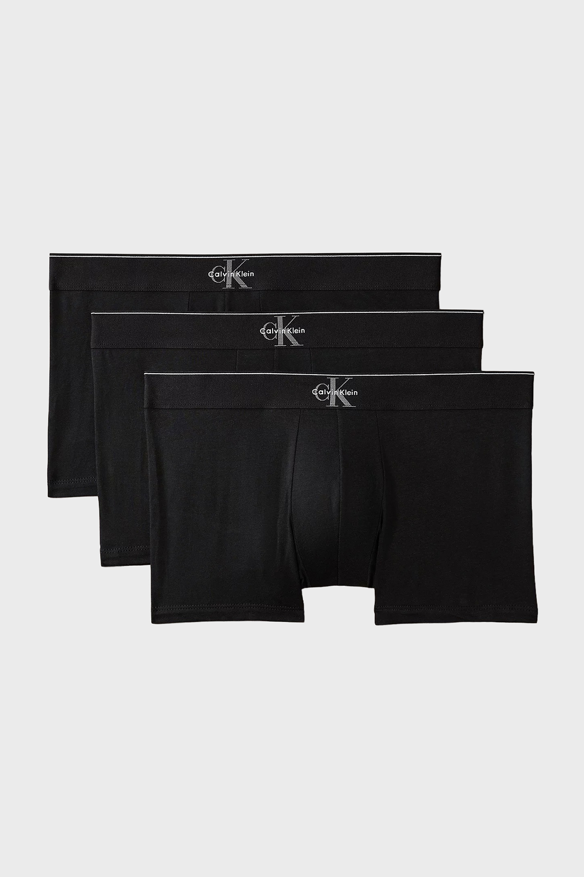 Calvin Klein Pamuklu 3 Pack  LV00NB4472UB1 Erkek Boxer LV00NB4472 UB1 SİYAH