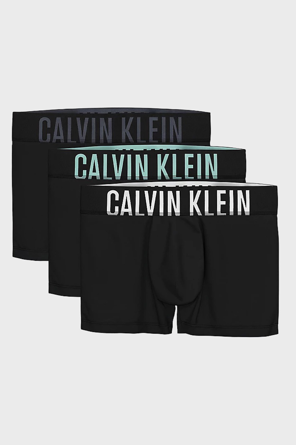 Calvin Klein Pamuklu Logolu 3 Pack  000NB3608AZDO Erkek Boxer 000NB3608A ZDO SİYAH