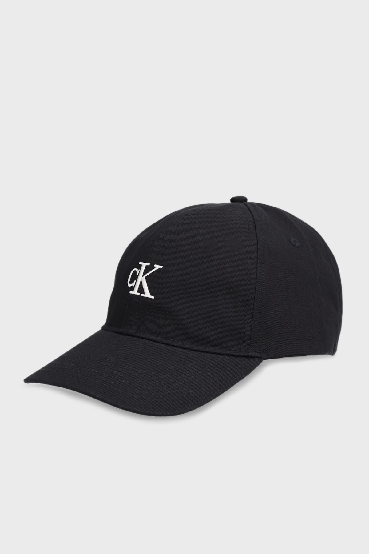 Calvin Klein Pamuklu Logolu  LV04G5002GUB1 Erkek Şapka LV04G5002G UB1 SİYAH