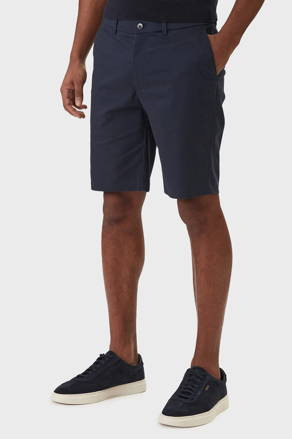 Calvin Klein Pamuklu Slim Fit Normal Bel  LV04LF622GCEF Erkek Short LV04LF622G CEF LACİVERT