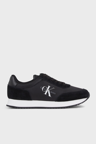 Calvin Klein Sneaker YW0YW013260GM Bayan Ayakkabı YW0YW01326 0GM SİYAH-BEYAZ - Calvin Klein