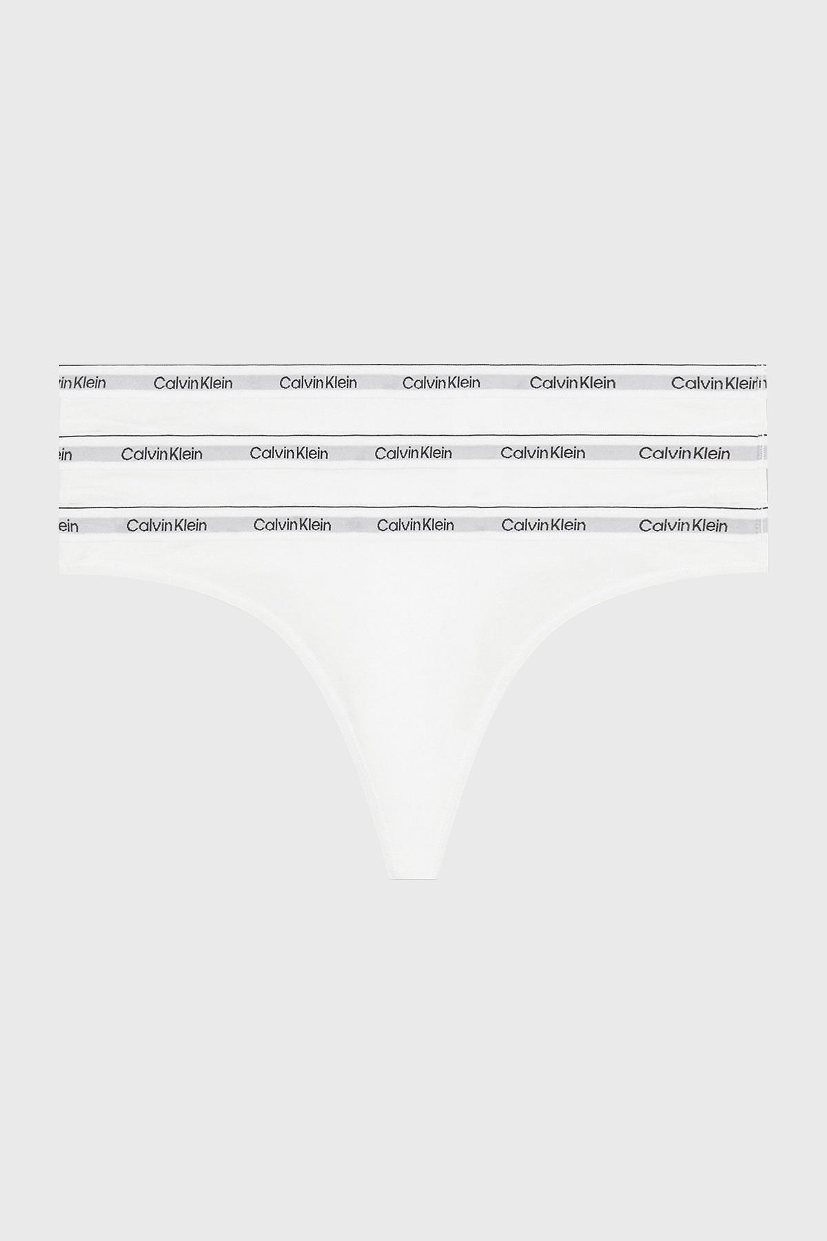 Calvin Klein Streç Pamuklu 3 Pack Tanga  000QD5209E100 Kadın Külot 000QD5209E 100 BEYAZ