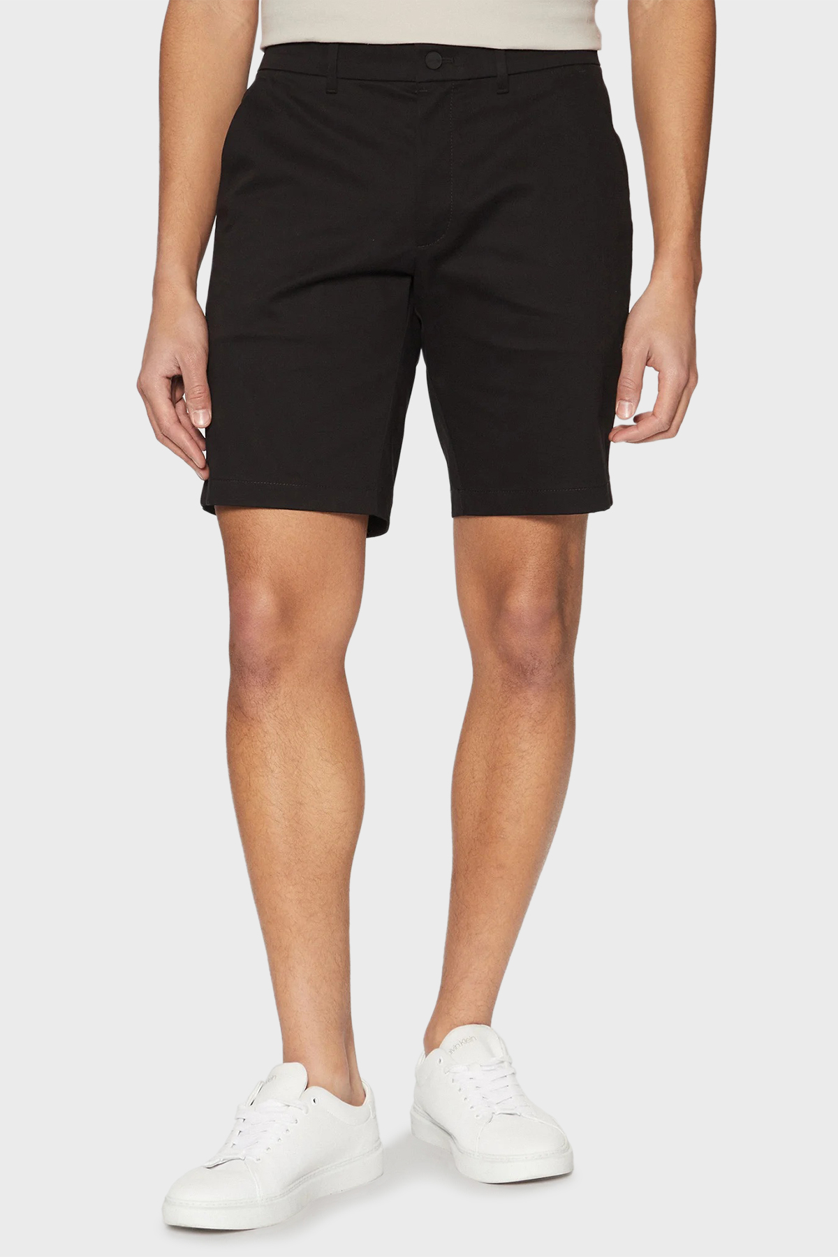 Calvin Klein Streç Pamuklu Slim Fit Normal Bel  K10K114071BEH Erkek Short K10K114071 BEH SİYAH