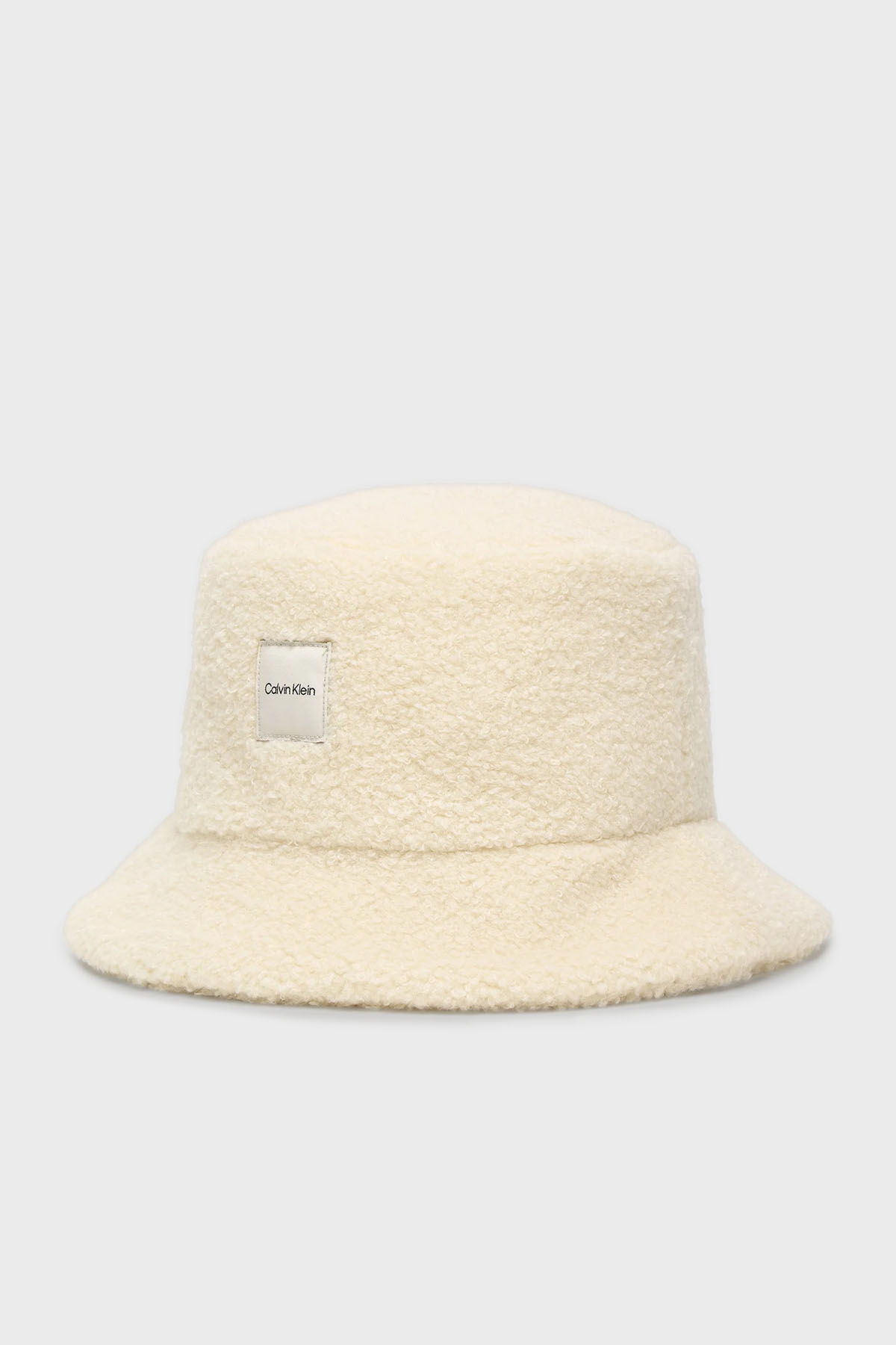 Calvin Klein Yumuşak Dokulu Bucket  LV04F5055GQYJ Kadın Şapka LV04F5055G QYJ EKRU