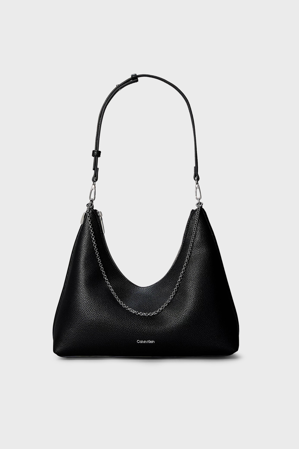 Calvin Klein Zincir Detaylı Ayarlanabilir Askılı  LV04F3495GUB1 Kadın Çanta LV04F3495G UB1 SİYAH