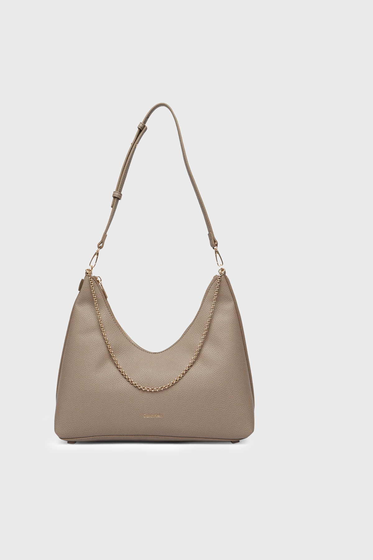 Calvin Klein Zincir Detaylı Ayarlanabilir Askılı  LV04F3495GVFU Kadın Çanta LV04F3495G VFU TOPRAK