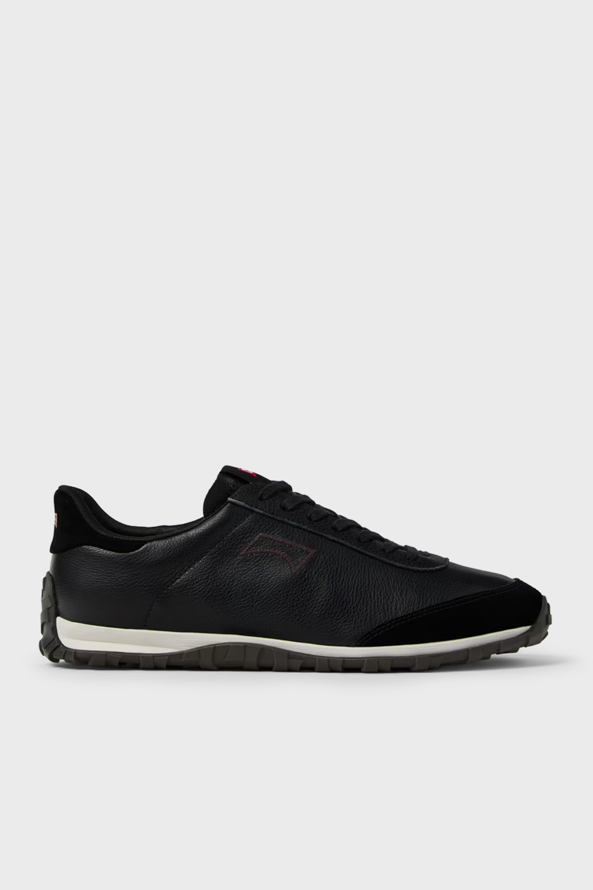 Camper Logolu Deri Sneaker Erkek Ayakkabı K101097-002 Siyah