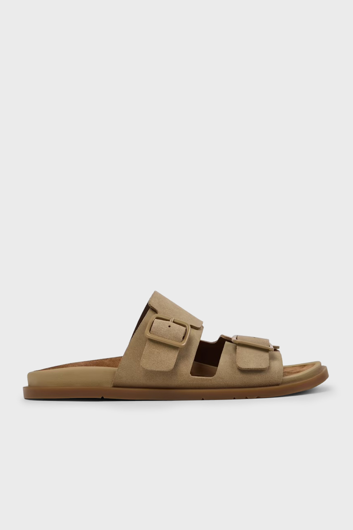 Camper Süet Deri Erkek Sandalet K101091-003 Kahve