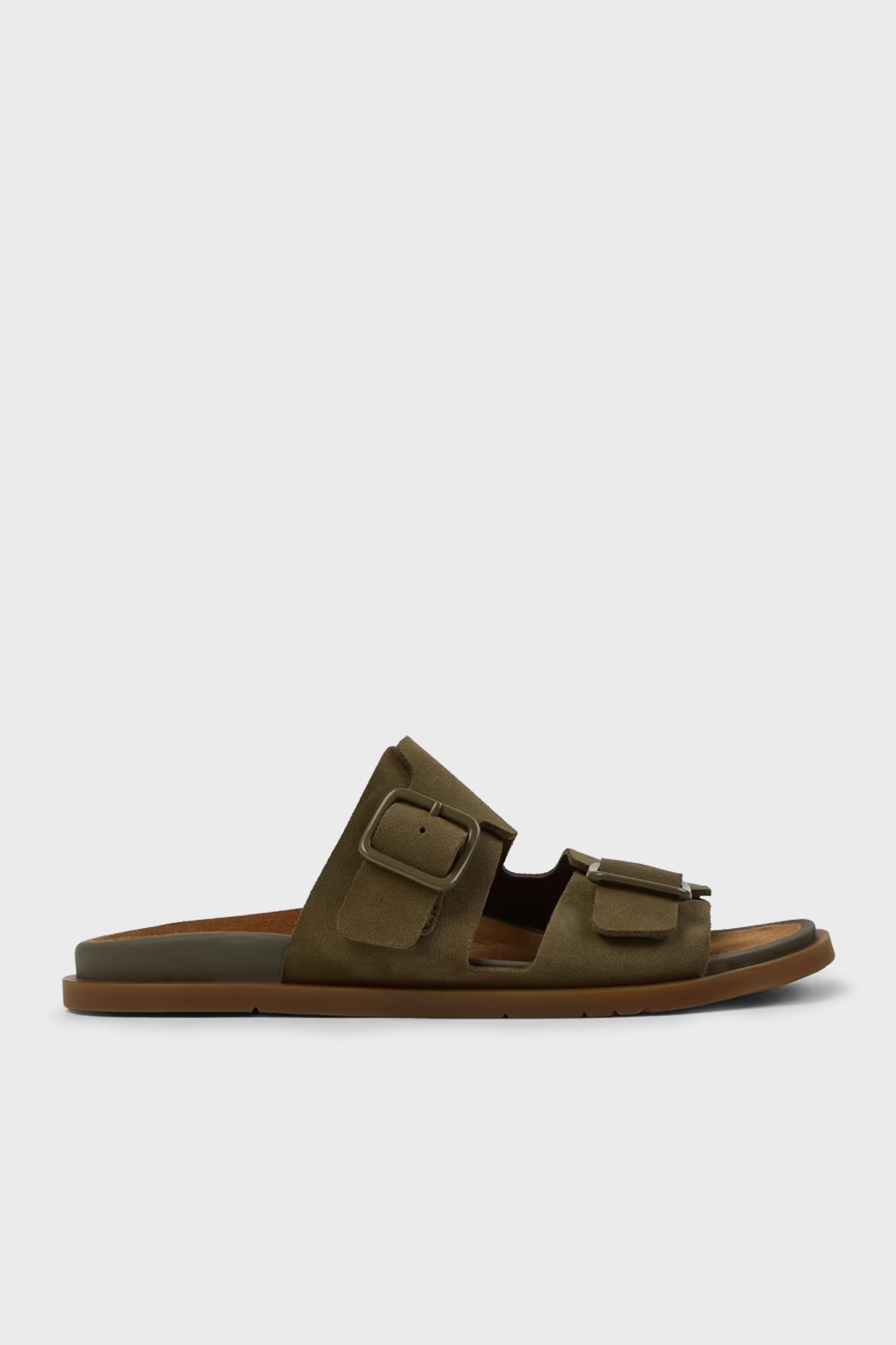 Camper Süet Deri Erkek Sandalet K101091-004 Yeşil