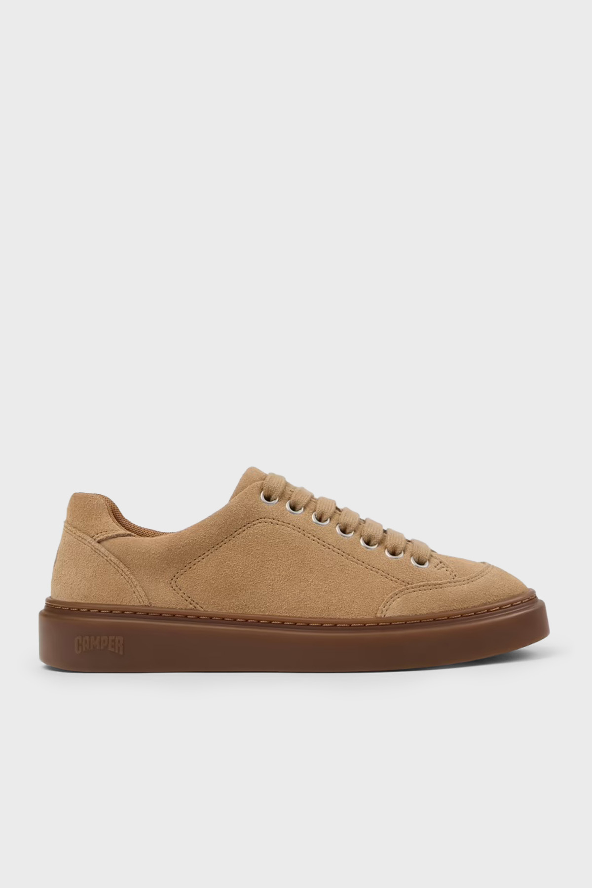 Camper Süet Sneaker Kadın Ayakkabı K201907-002 KAHVE