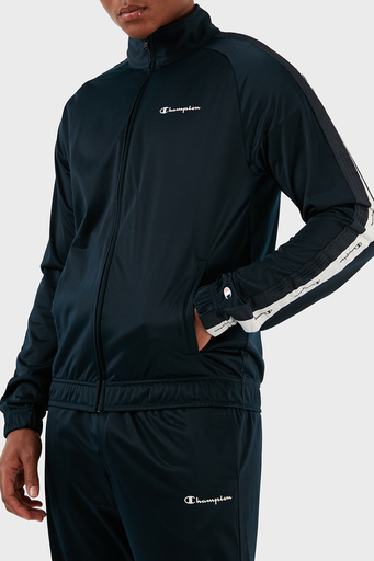 Champion Logo Bantlı Cepli Fermuarlı Erkek Eşofman Takımı 219478 NNY/NNY BS501 LACİVERT - 7