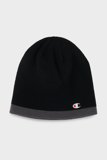 Champion Logolu Çift Taraflı Unisex Bere 802407 NBK/EBN KK001 SİYAH - 1