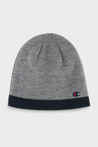 Champion Logolu Çift Taraflı Unisex Bere 802407 NOXM/NNY EM021 GRİ - 1